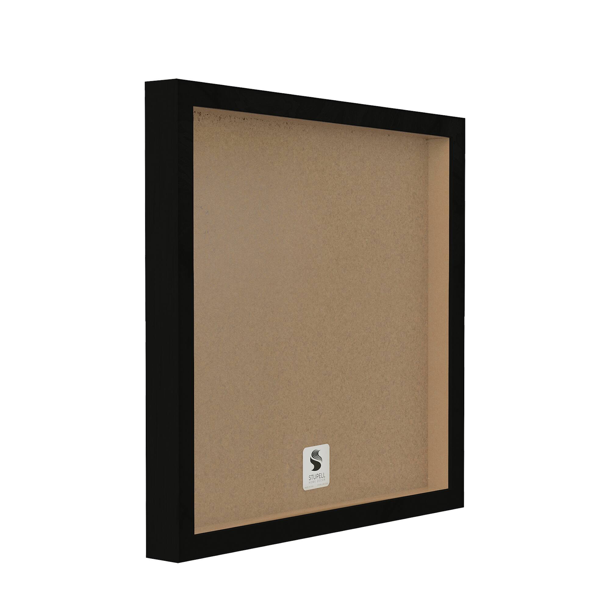 Stupell Industries Snow Somewhere Else Holiday Tree Framed Giclee Art